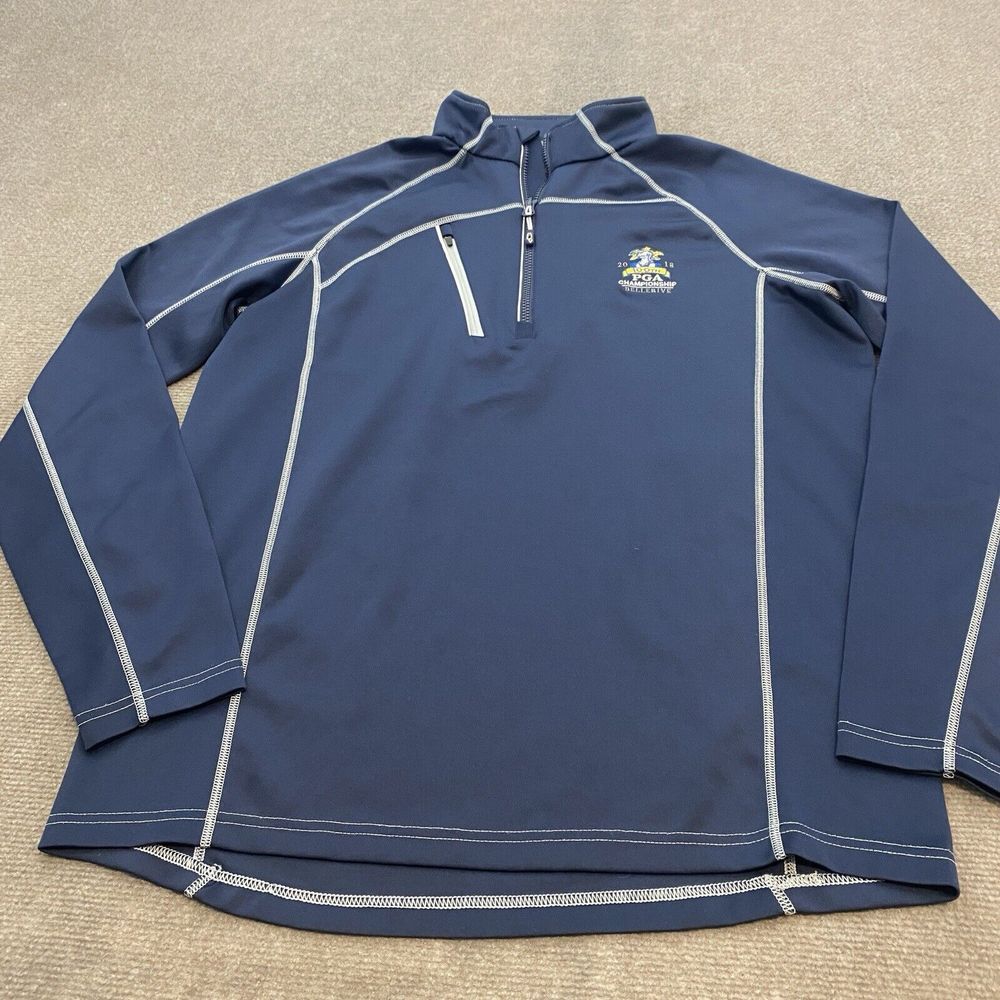 Sunice‎ Sweater Mens M Blue Allendale Pullover PGA Championship Bellerive 2018